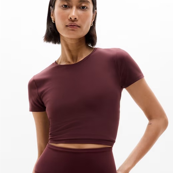 Athleta cropped tee - Picture 2 of 6